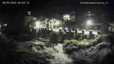 immagine della webcam nei dintorni di Bielmonte: webcam Rassa