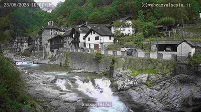 immagine della webcam nei dintorni di Capanna Margherita: webcam Rassa