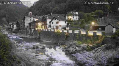 immagine della webcam nei dintorni di Bielmonte: webcam Rassa