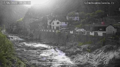 immagine della webcam nei dintorni di Alagna Valsesia: webcam Rassa