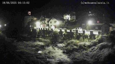 immagine della webcam nei dintorni di Punta Indren: webcam Rassa