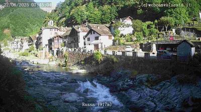 immagine della webcam nei dintorni di Portula: webcam Rassa