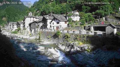 immagine della webcam nei dintorni di Rimasco: webcam Rassa