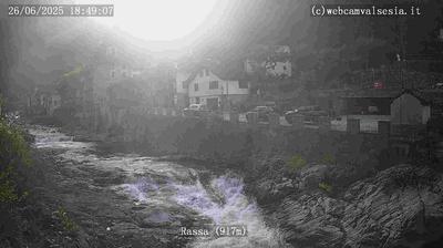 immagine della webcam nei dintorni di Riva Valdobbia: webcam Rassa