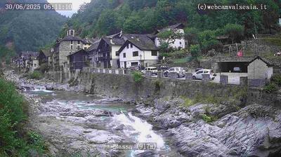 immagine della webcam nei dintorni di Alagna Valsesia: webcam Rassa