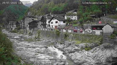 immagine della webcam nei dintorni di Alagna Valsesia: webcam Rassa