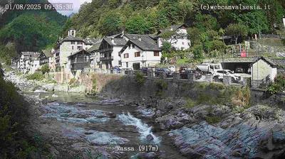 immagine della webcam nei dintorni di Gressoney-Saint-Jean: webcam Rassa