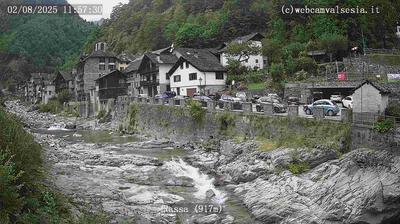 immagine della webcam nei dintorni di Capanna Margherita: webcam Rassa