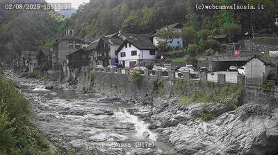 immagine della webcam nei dintorni di Alagna Valsesia: webcam Rassa