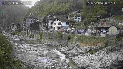 immagine della webcam nei dintorni di Gressoney-la-Trinitè: webcam Rassa