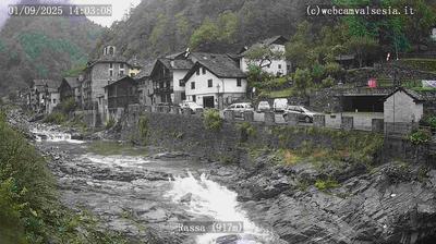 immagine della webcam nei dintorni di Issime: webcam Rassa