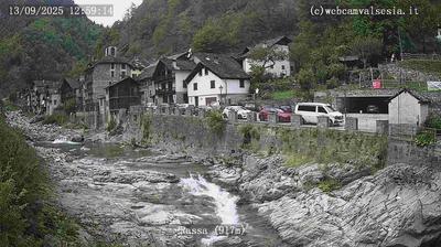 immagine della webcam nei dintorni di Alagna Valsesia: webcam Rassa