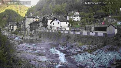 immagine della webcam nei dintorni di Piode: webcam Rassa