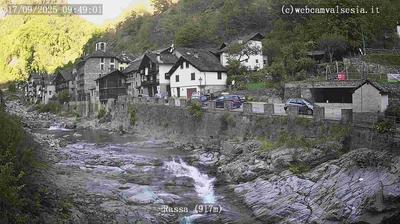 immagine della webcam nei dintorni di Issime: webcam Rassa