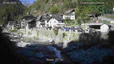 immagine della webcam nei dintorni di Rifugio Boffalora Ticino: webcam Rassa