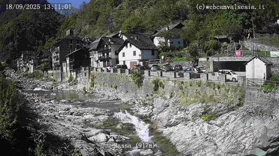 immagine della webcam nei dintorni di Rifugio Boffalora Ticino: webcam Rassa