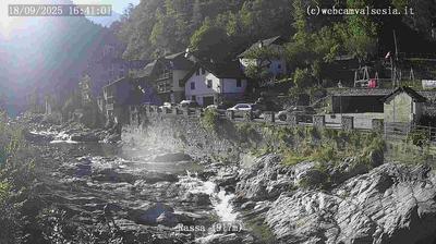 immagine della webcam nei dintorni di Veglio: webcam Rassa