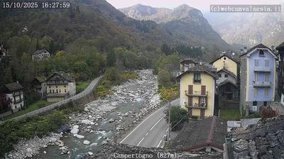 immagine della webcam nei dintorni di Macugnaga: webcam Campertogno
