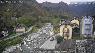 immagine della webcam nei dintorni di Issime: webcam Campertogno