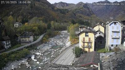 immagine della webcam nei dintorni di Pianalunga: webcam Campertogno