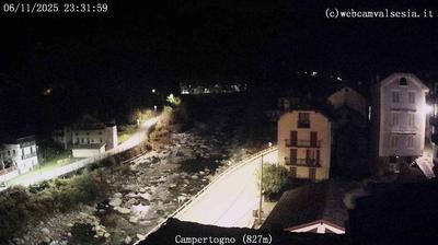 immagine della webcam nei dintorni di Alagna Valsesia: webcam Campertogno
