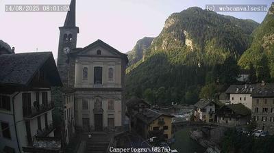 immagine della webcam nei dintorni di Scopello: webcam Campertogno