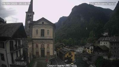 immagine della webcam nei dintorni di Passo dei Salati: webcam Campertogno