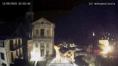 immagine della webcam nei dintorni di Bielmonte: webcam Campertogno