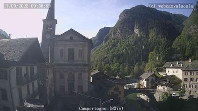 immagine della webcam nei dintorni di Issime: webcam Campertogno