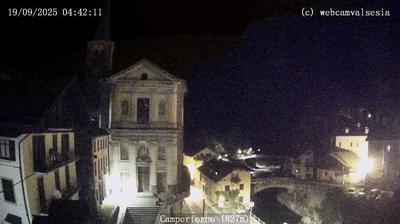 immagine della webcam nei dintorni di Alpe Campo di Rimasco: webcam Campertogno