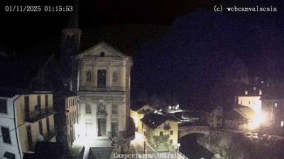 immagine della webcam nei dintorni di Scopello: webcam Campertogno