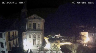 immagine della webcam nei dintorni di Alpe di Mera: webcam Campertogno