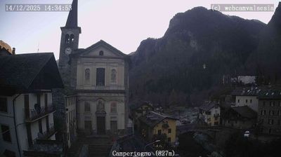 immagine della webcam nei dintorni di Alagna Valsesia: webcam Campertogno
