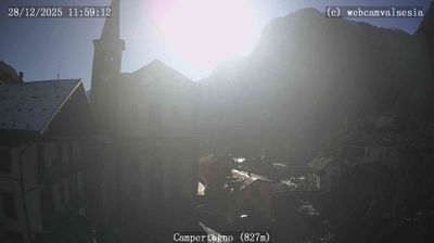 immagine della webcam nei dintorni di Rifugio Boffalora Ticino: webcam Campertogno