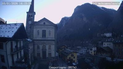 immagine della webcam nei dintorni di Macugnaga: webcam Campertogno