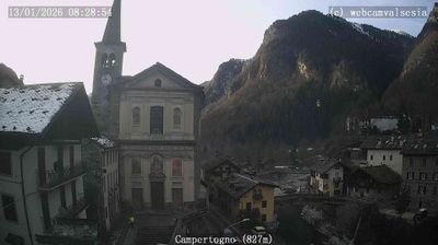 immagine della webcam nei dintorni di Carcoforo: webcam Campertogno