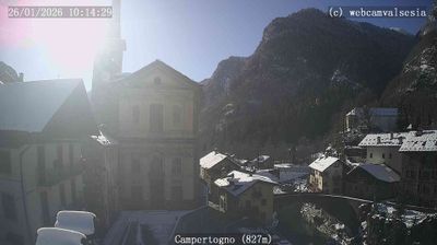 immagine della webcam nei dintorni di Oropa: webcam Campertogno