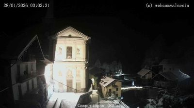 immagine della webcam nei dintorni di Piode: webcam Campertogno