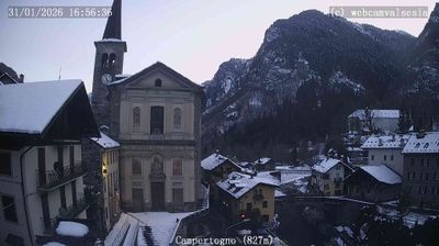 immagine della webcam nei dintorni di Scopello: webcam Campertogno