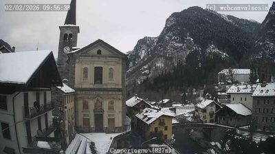 immagine della webcam nei dintorni di Alpe di Mera: webcam Campertogno