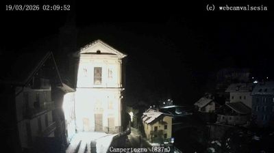 immagine della webcam nei dintorni di Alagna Valsesia: webcam Campertogno