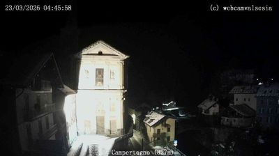 immagine della webcam nei dintorni di Issime: webcam Campertogno