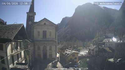 immagine della webcam nei dintorni di Pila: webcam Campertogno