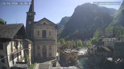 immagine della webcam nei dintorni di Balmuccia: webcam Campertogno