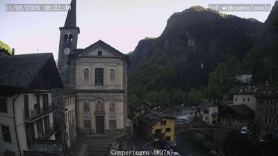 immagine della webcam nei dintorni di Passo dei Salati: webcam Campertogno