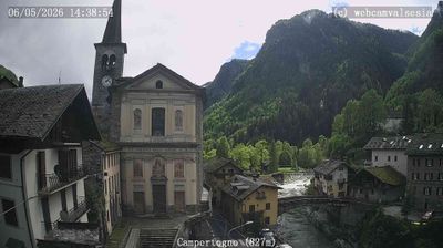 immagine della webcam nei dintorni di Riva Valdobbia: webcam Campertogno