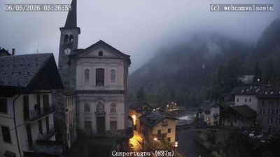immagine della webcam nei dintorni di Gressoney-la-Trinitè: webcam Campertogno