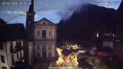 immagine della webcam nei dintorni di Gressoney-la-Trinitè: webcam Campertogno