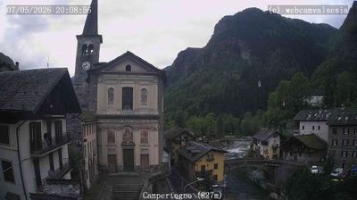 immagine della webcam nei dintorni di Rassa: webcam Campertogno