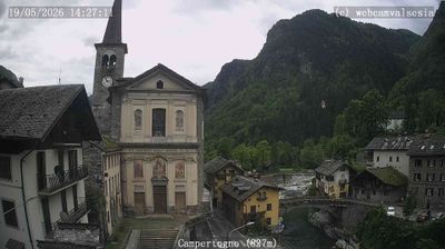 immagine della webcam nei dintorni di Bielmonte: webcam Campertogno
